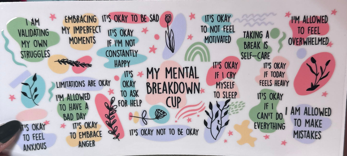 Cup Wraps (Affirmations)