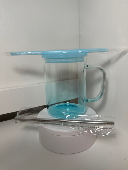 Glass Mug with handle ** READ DESCRIPTION**